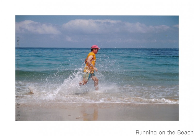 Running on the Beach (playa de Cullera; Valencia)