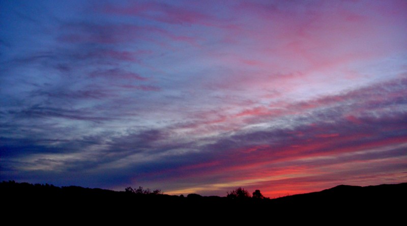 Amanecer rojo