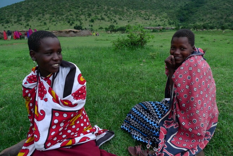 jovenes Masai