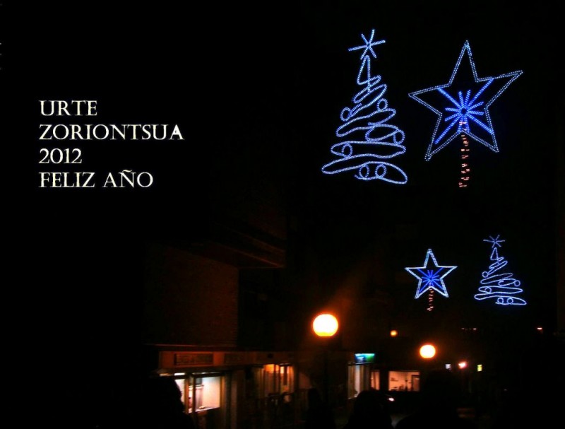 Urte zoriontsua/ Feliz ao 2012