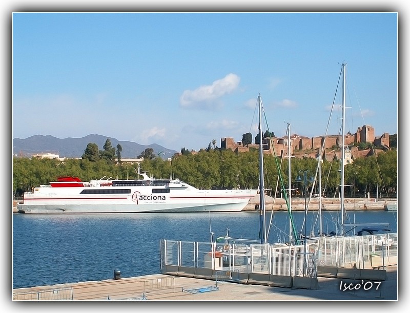 La Alcazaba y el puerto