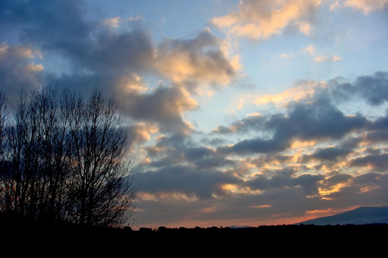 Amanecer hoy a las 8,30