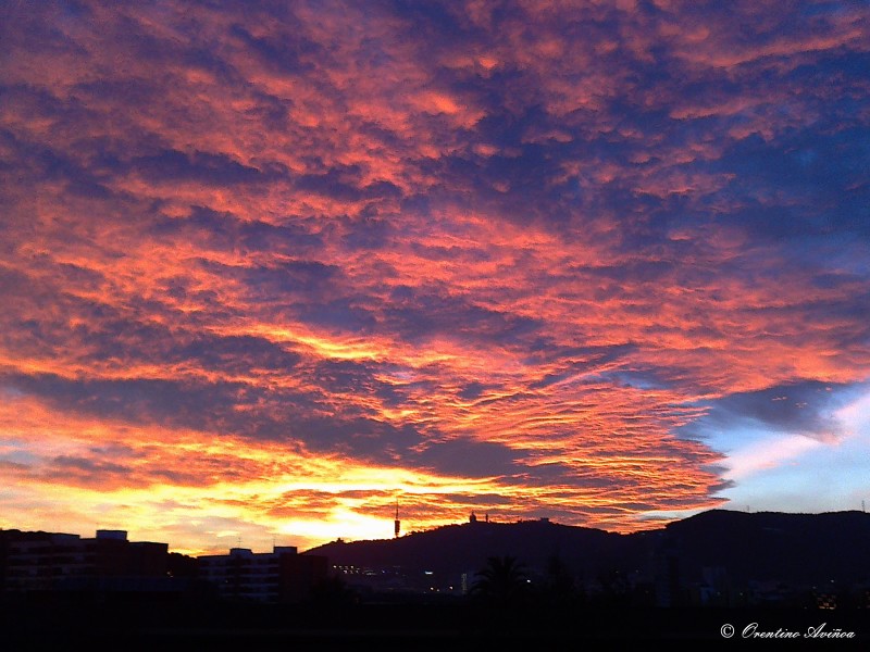 Ocaso de fuego