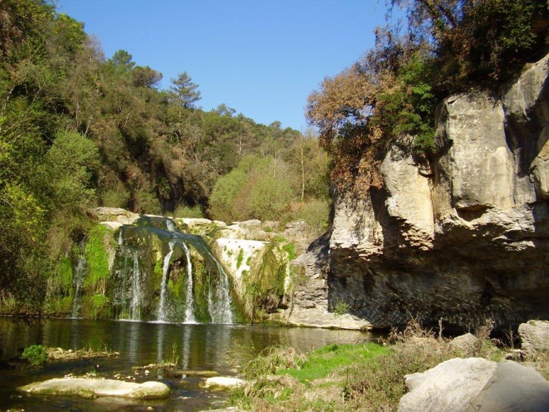 RIU TENES. SANT QUIRZE DE SAFAJA. EL MOIANS. CATALUNYA