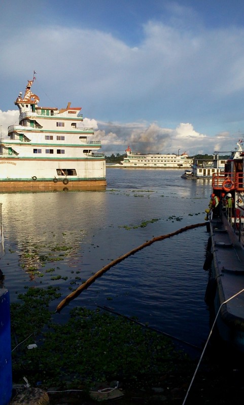 Actividad en el puerto