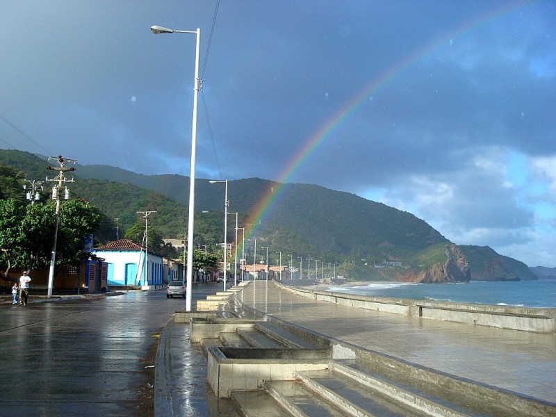 Arcoiris en Ro Caribe