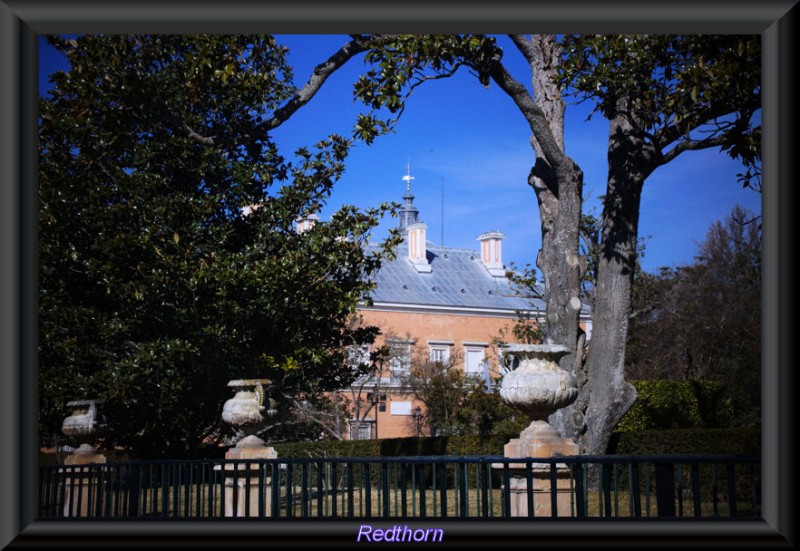 Entreviendo el Palacio de Aranjuez