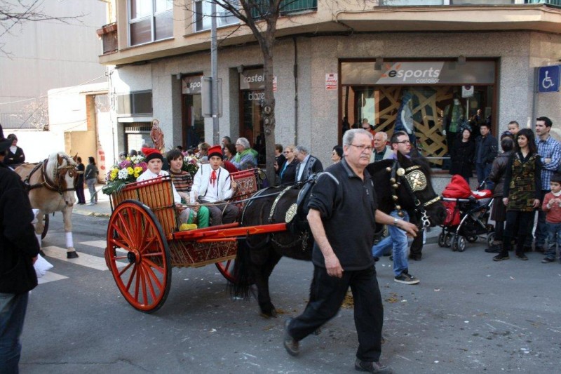 SANT ANTONI, QUINA PASSADA !!! . CASTELLAR DEL VALLS. CATALUNYA