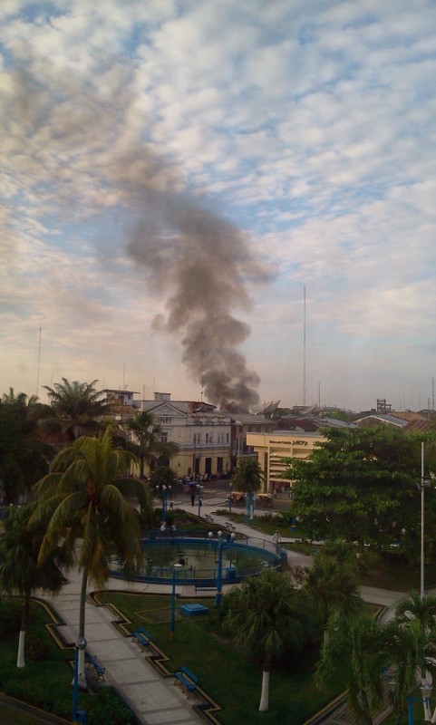 Incendio en iquitos