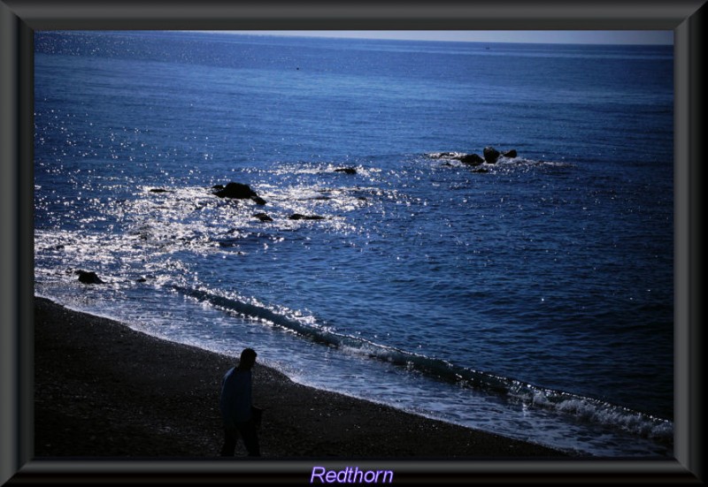 Arrecifes cerca de la playa