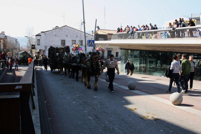 SANT ANTONI, QUINA PASSADA !!! . CASTELLAR DEL VALLS. CATALUNYA