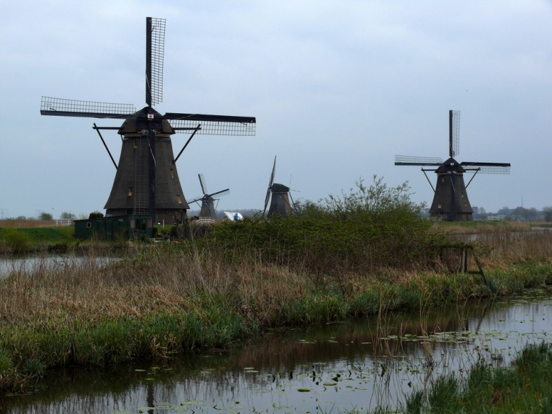 Molinos de viento y agua