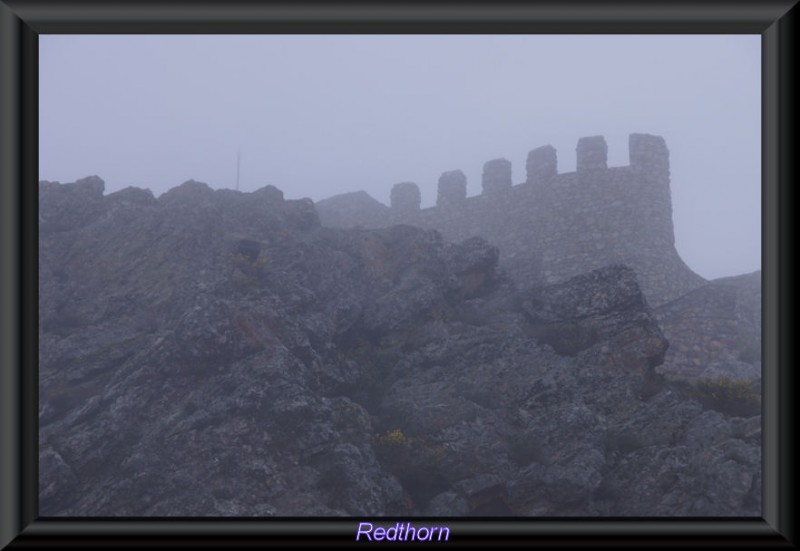 Otra del castillo con niebla pero sin fantasma