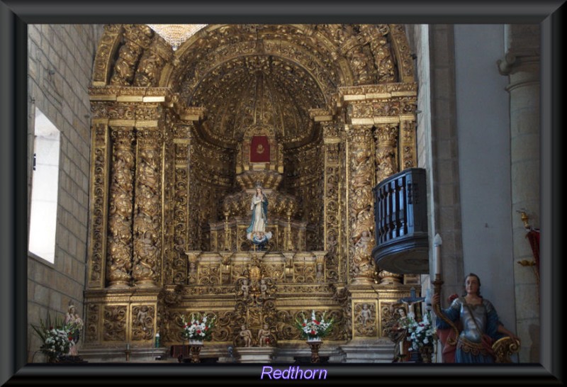 Altar barroco de la iglesia matriz