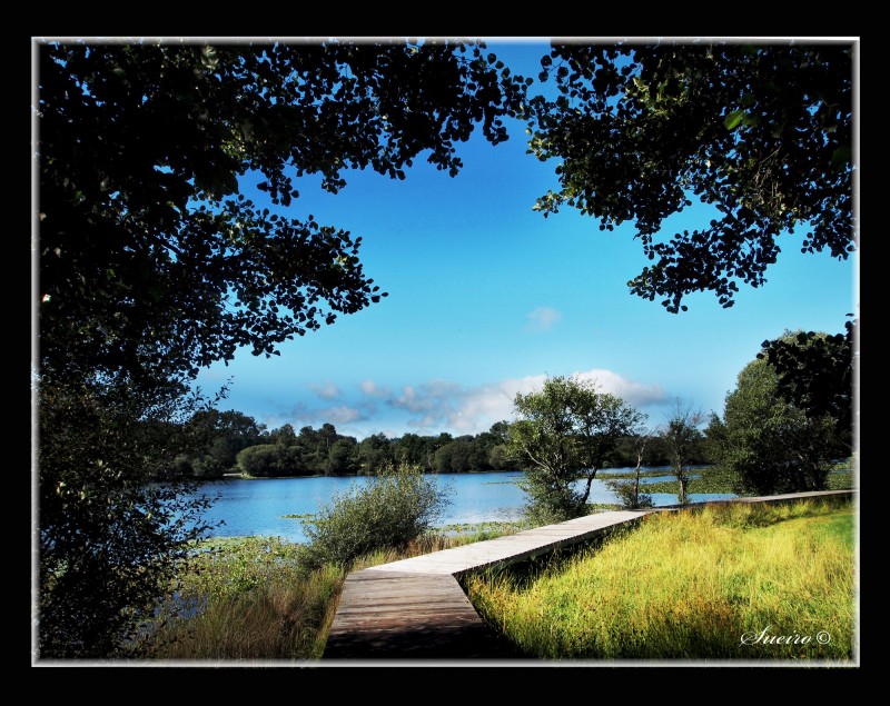 camino al lago