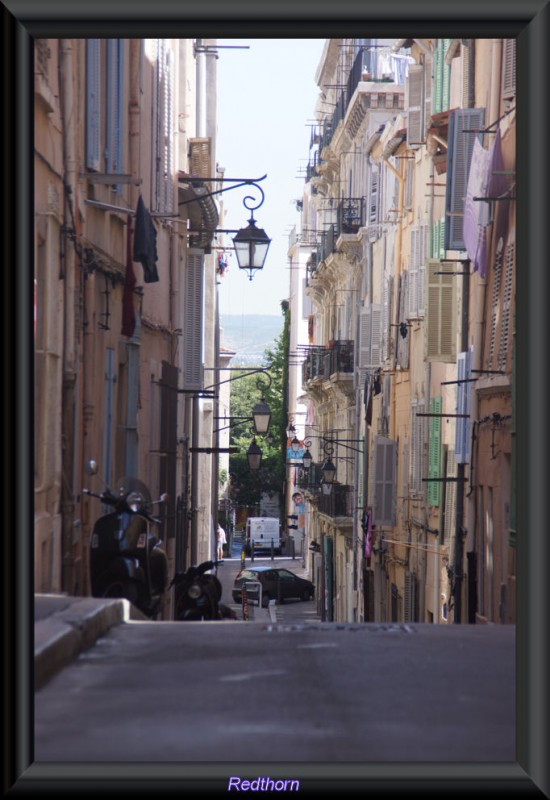 Farolas en desnivel