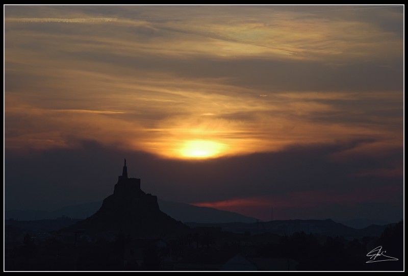 Silueta de Monteagudo