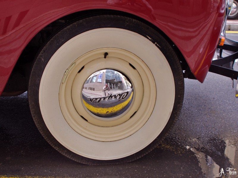 La rueda del Chrysler