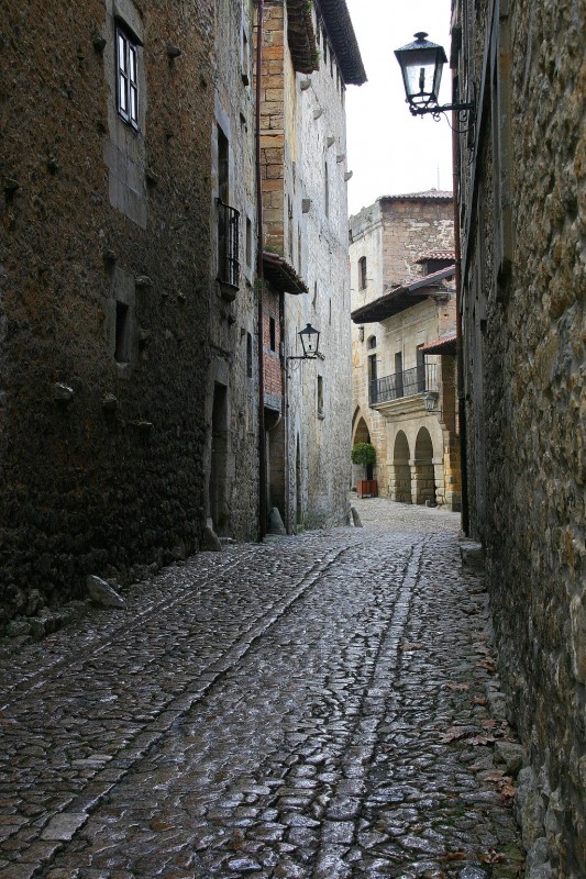 calle empedrada