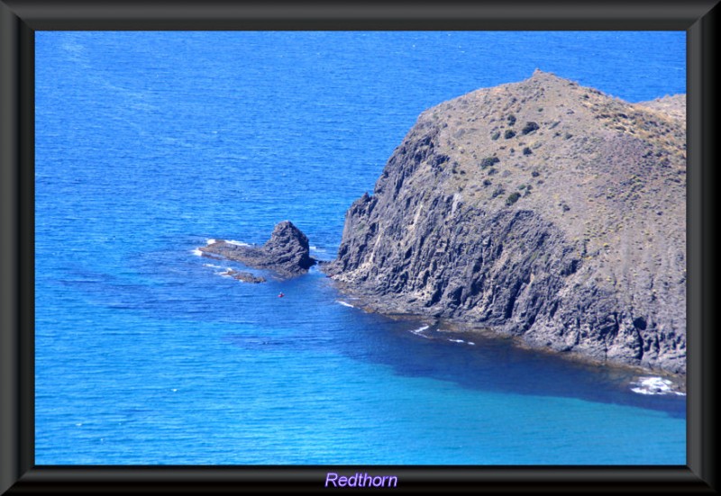 En un mar azul intenso