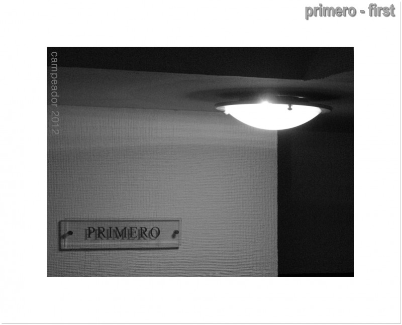 PRIMERO - FIRST     (Coleccin: Sensaciones). Photography by Campeador. 