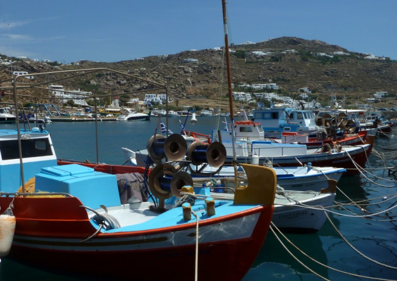 barcos de pesca