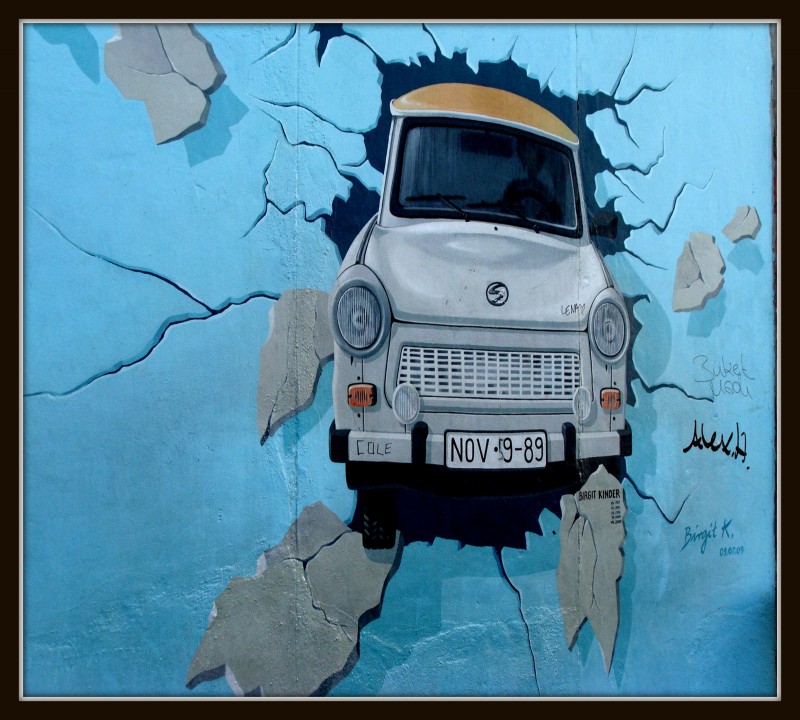 graffiti muro Berlin (dedicada a Isabel Forero)