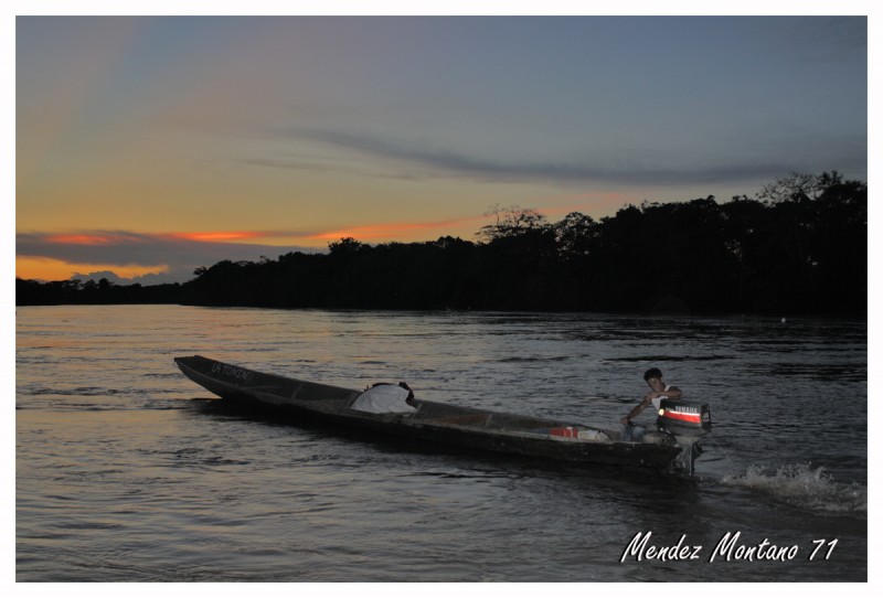 Atardecer en el Rio