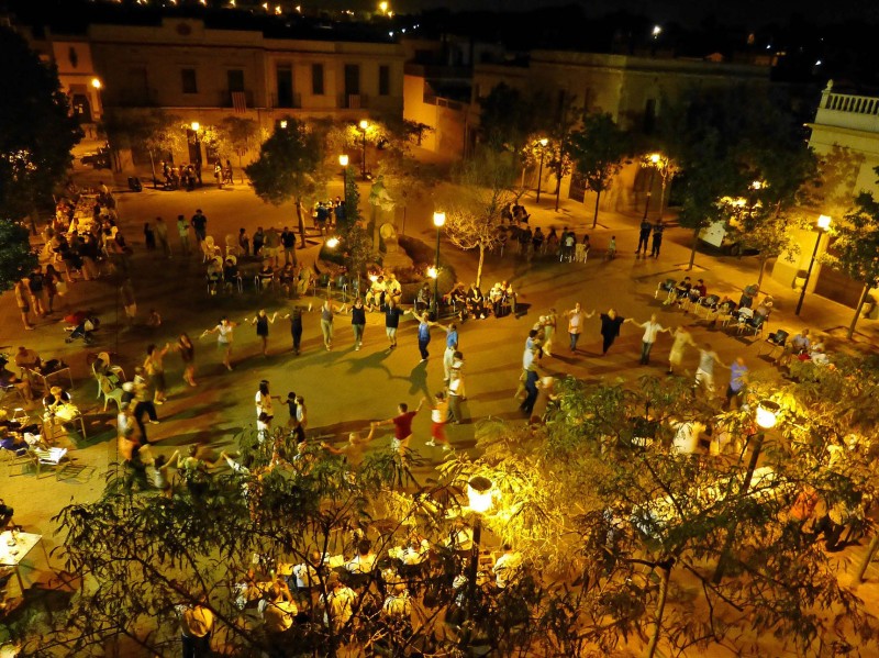 Sardanes Diada nacional 11 de setembre 2012 Colnia Gell