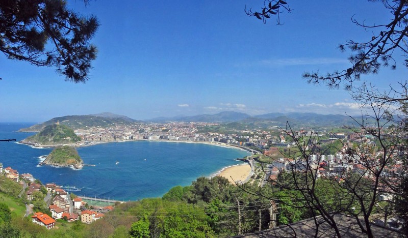 vista desde Monte Igueldo 