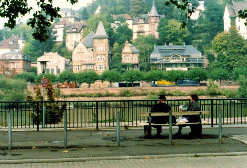 pareja en el neckar