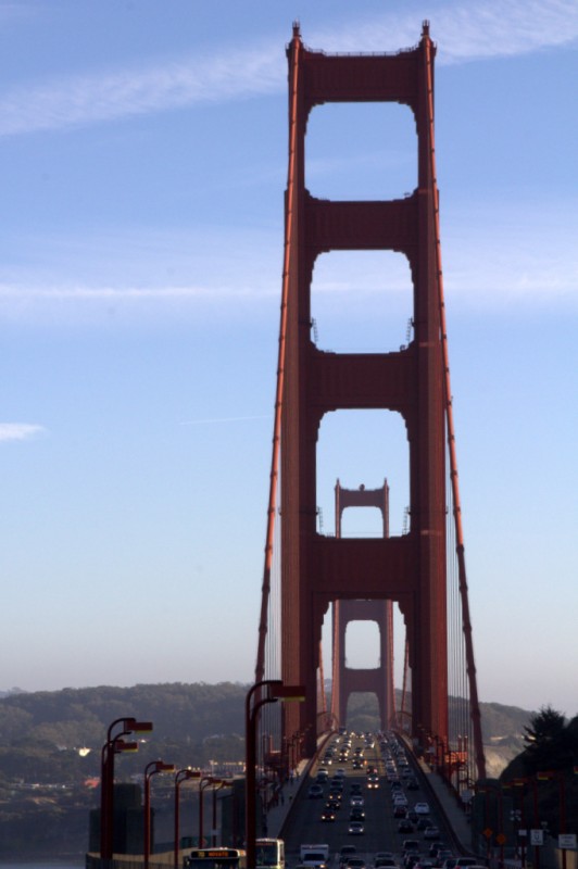 colgados del Golden Gate