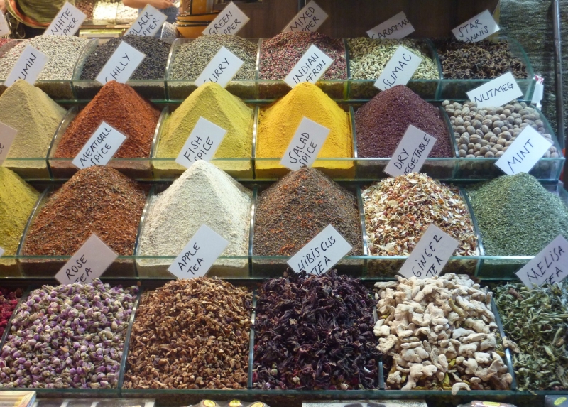 Bazar de las especias, Estambul.