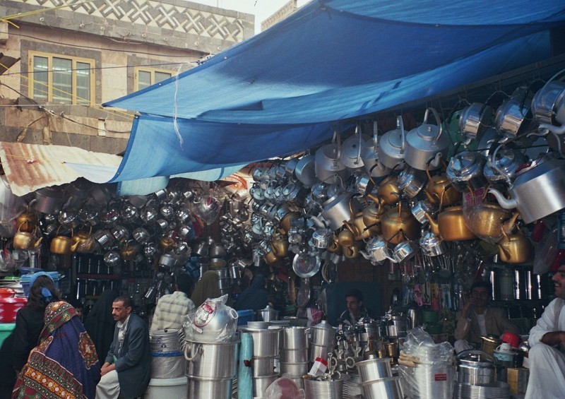 mercado de las ollas