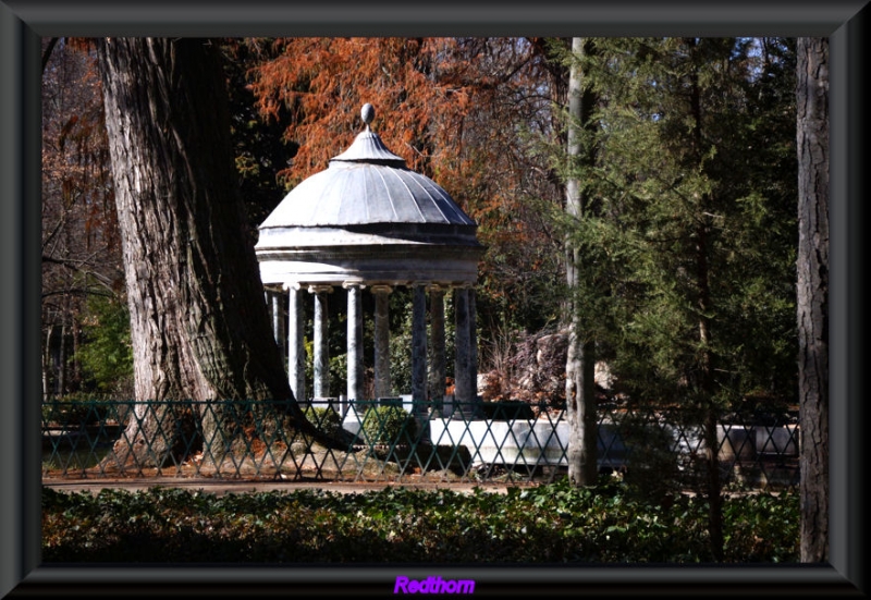 Cenador en los Jardines de Aranjuez