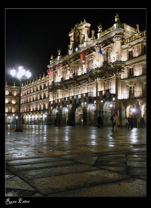 Plaza Mayor (nocturna)
