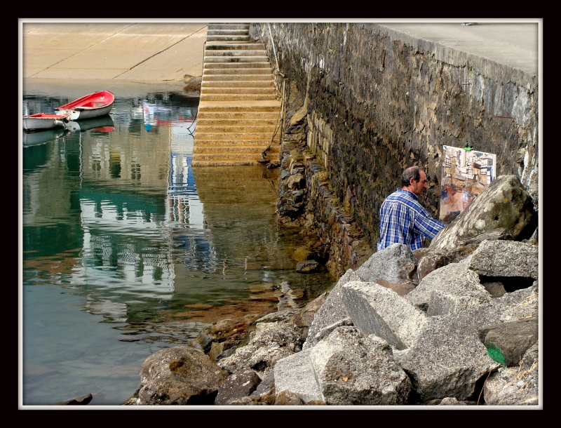 pintando reflejos