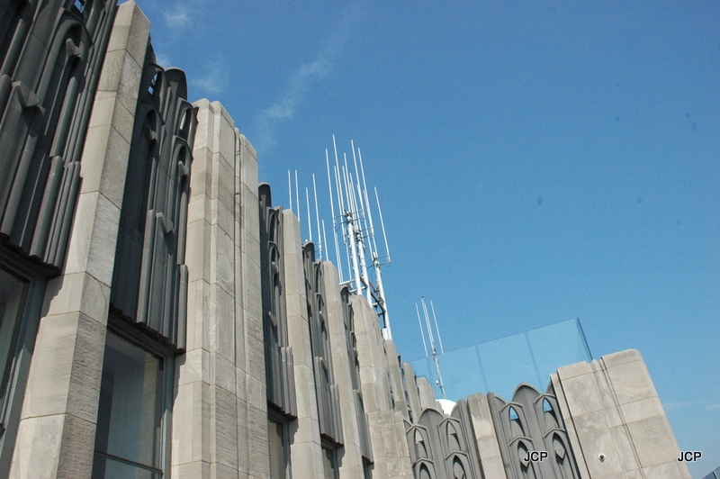 Rockefeller Center. Las antenas