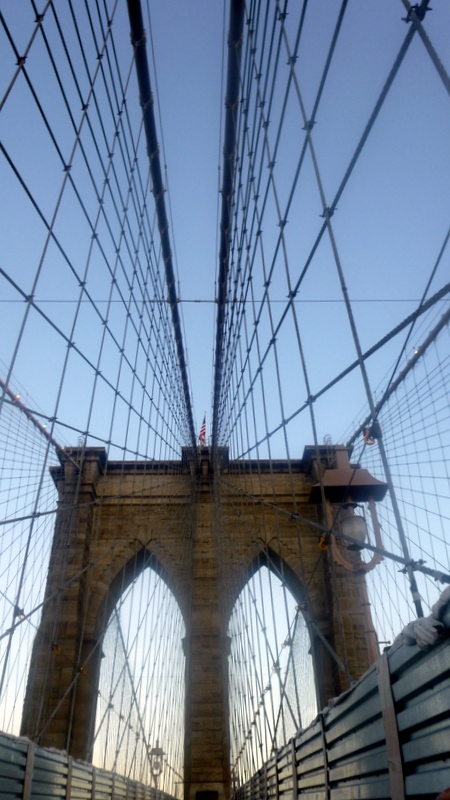 Paseando por el puente