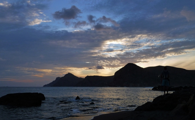 Atardecer en Playa Lastre