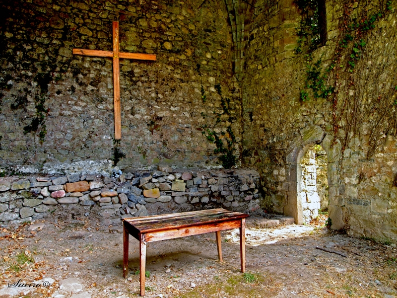 templo en ruinas