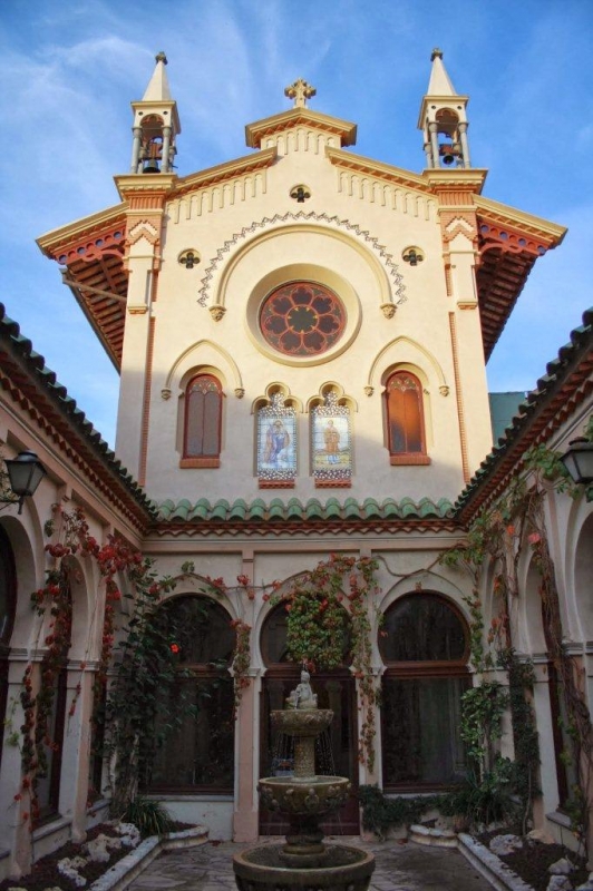 CAPELLA DE SANT JOSEP I SANT ESTEVE DEL BALNEARI DEL VICHY CATAL A CALDES DE MALAVELLA. LA SELVA. GIRONA. CATALUNYA