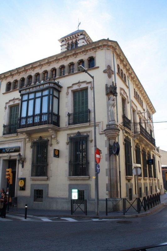 CASA JOAN BOFILL DE SANTA COLOMA DE FARNERS. LA SELVA. GIRONA. CATALUNYA