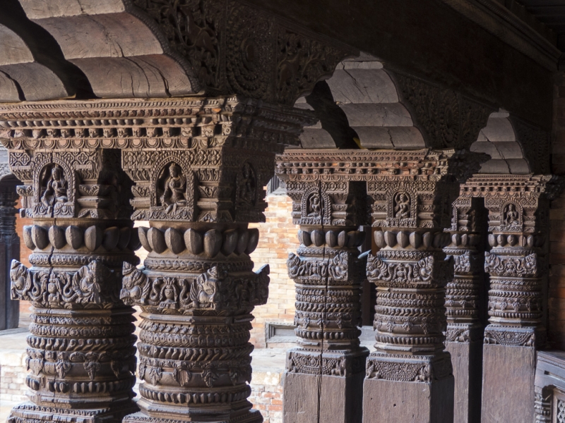 columnas talladas