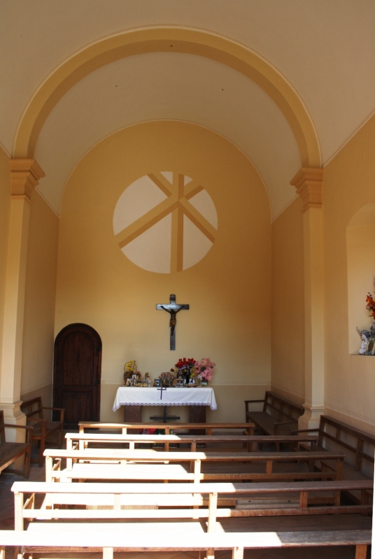 CAPELLA DEL SANT CRIST DEL CEMENTIRI DE LLORET COSTA BRAVA. LA SELVA. GIRONA. CATALUNYA