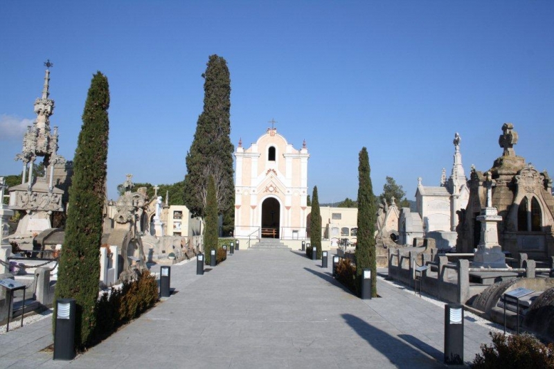 CAPELLA DEL SANT CRIST DEL CEMENTIRI DE LLORET COSTA BRAVA. LA SELVA. GIRONA. CATALUNYA