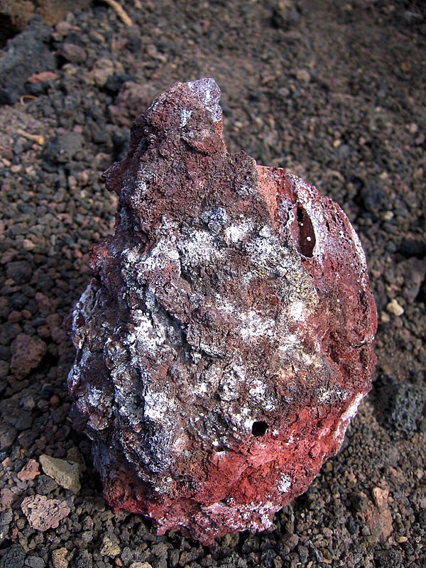 bomba volcnica del Teide