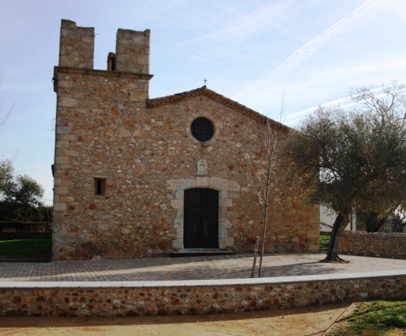 SANTA MARIA DE FENALS  LA NOVA. CASTELL-PLATJA DARO. EMPORD JUSS. GIRONA. CATALUNYA