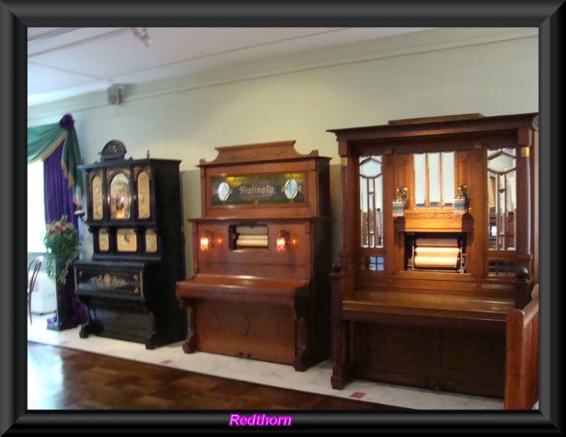 Pianolas en el Museo de autmatas