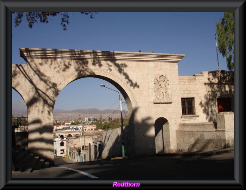 Arco de entrada a Arequipa